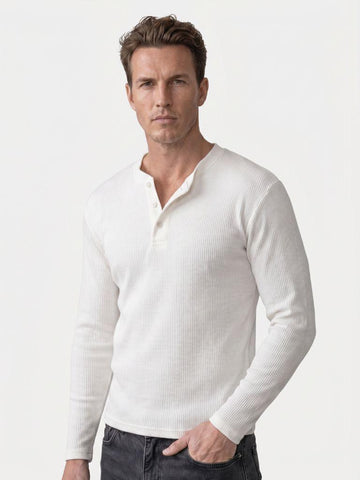 Latitude Ribbed Henley