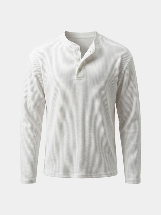 Latitude Ribbed Henley