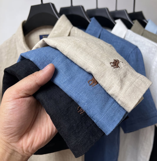 R&L Essential Linen Shirt (Buy One, Get Two Free)
