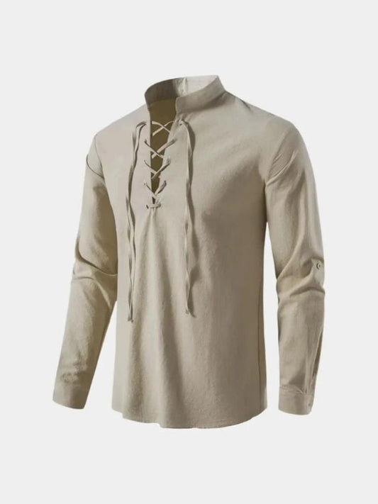 Casual Blouse Long Sleeve T-Shirt - Cross & Crown